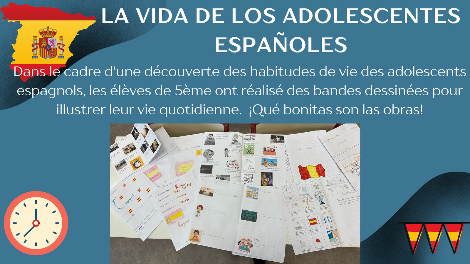 BD réalisées par les 5èmes en espagnol - Collège JEAN MONNET